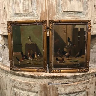 C1930 Pair of Oils