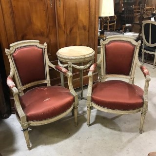 C1900 Pair of Fauteuils