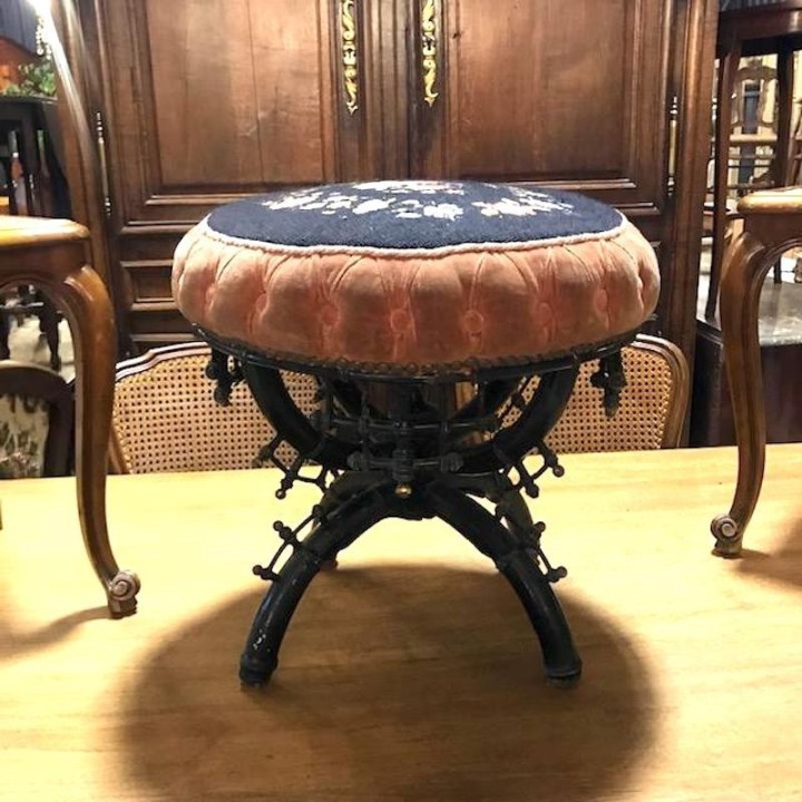C19th Napoleon III Stool