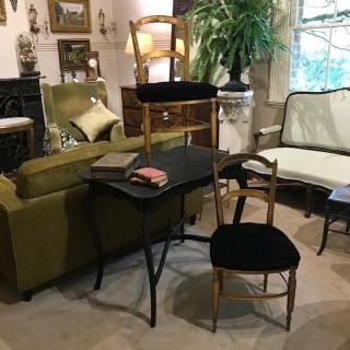 C18th Pair of Louis XVI Music Chairs