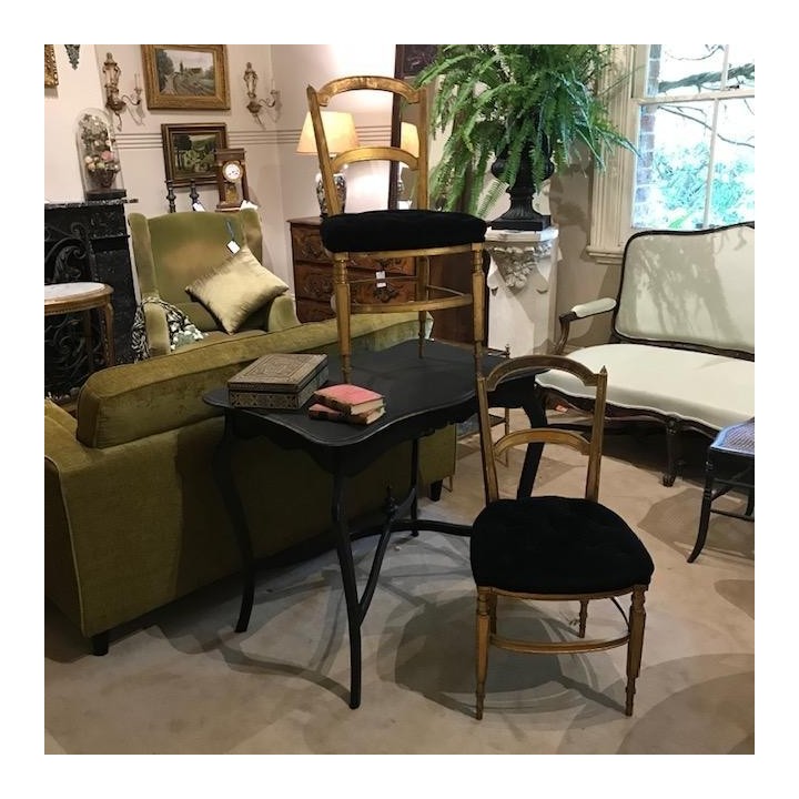 C18th Pair of Louis XVI Music Chairs