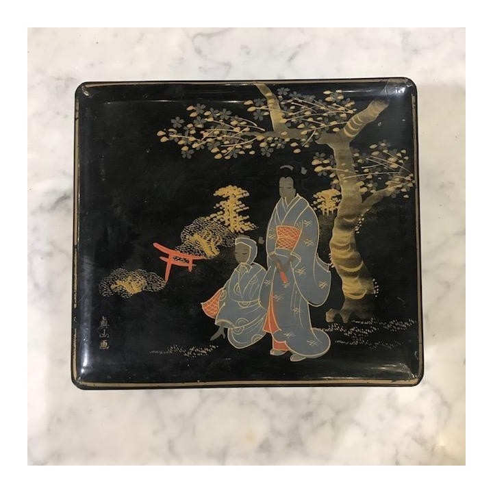 Vintage Laque Japanese Box