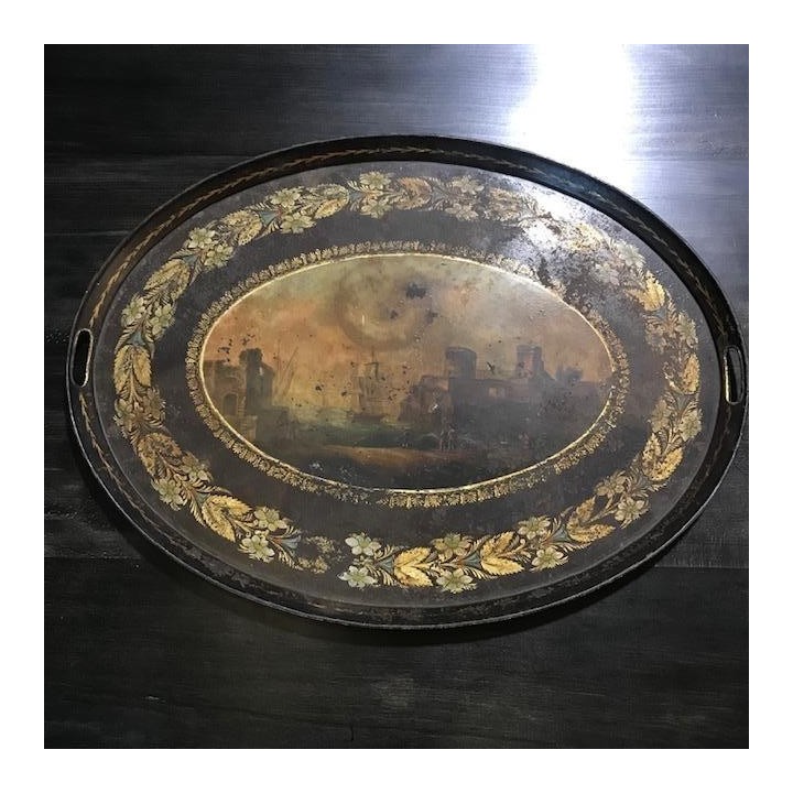 C19th Tin Tray