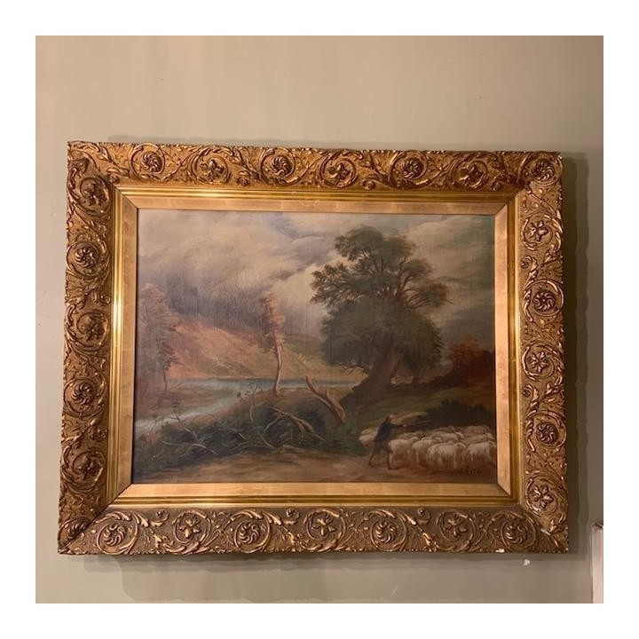 C19th Dutch Oil Painting