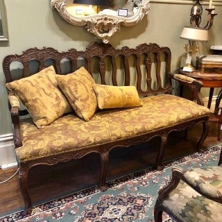 Chippendale Style Setee