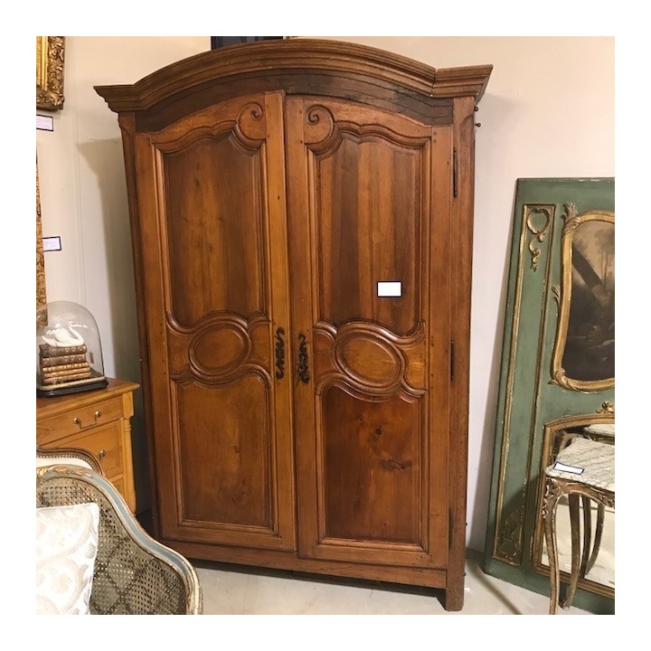 C18th Armoire Cherrywood