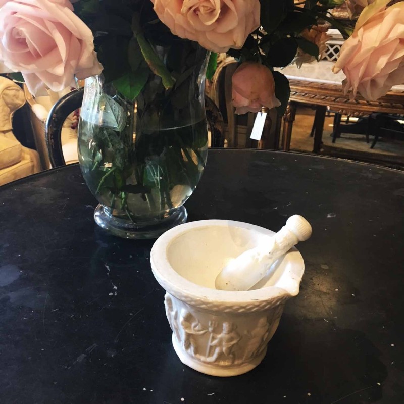 French Mortar and Pestle