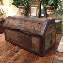 18th Century Wooden Swedish Box