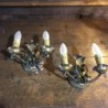 c1900 Pair of wall sconces