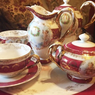 C1940 German Porcelain Breakfast Set