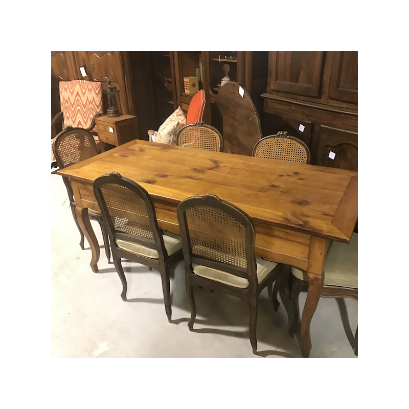 French Cherrywood Console