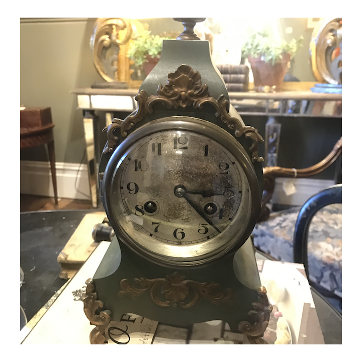 Louis XV Gilt Pendulum