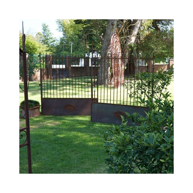 French Style Straight Garden Gates 10ft
