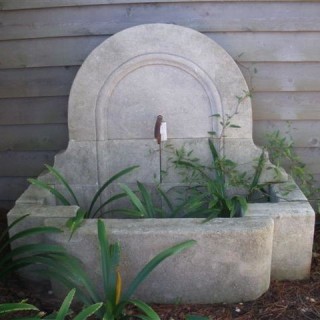 French Limestone Fountain ( Moustiers)