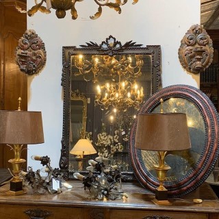 C19th Sconces Italian Pair Original Paint