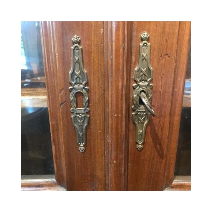 C19th Walnut Bookcase