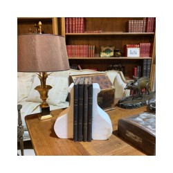 C19th French Marble Book Ends