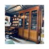 SOLD C1900-C1920 French Pine 3 Door Bookcase