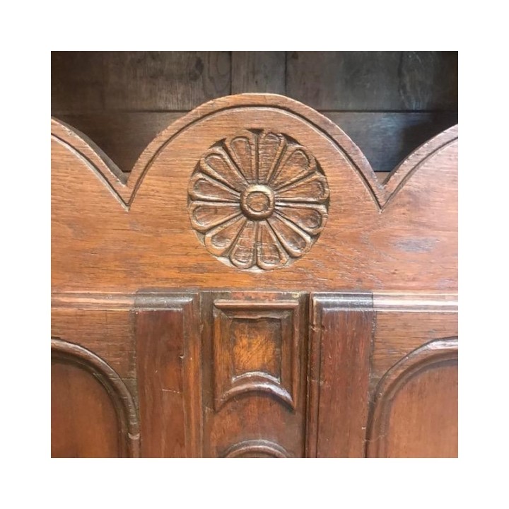 C19th French Cherrywood Bookcase