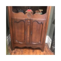 C19th French Cherrywood Bookcase