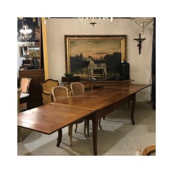 C19th French Cherry Wood Country Dining Table