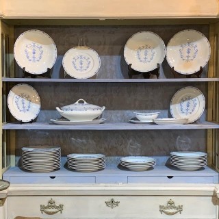 C20th French Limoges part service 44 pcs