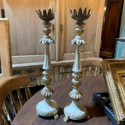 C18th Italian Pair of Cantle Holder