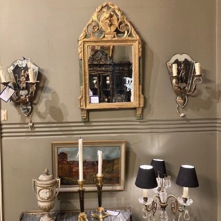 French Deco Sconces Pair C1920-40