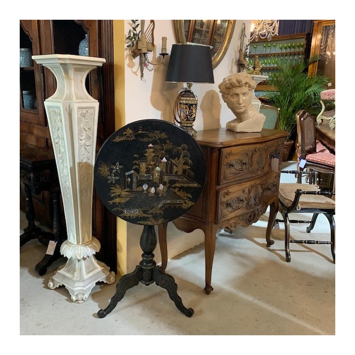 C19th Dropside Chinoisserie Table