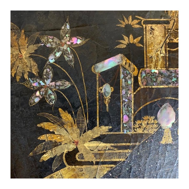 C19th Dropside Chinoisserie Table