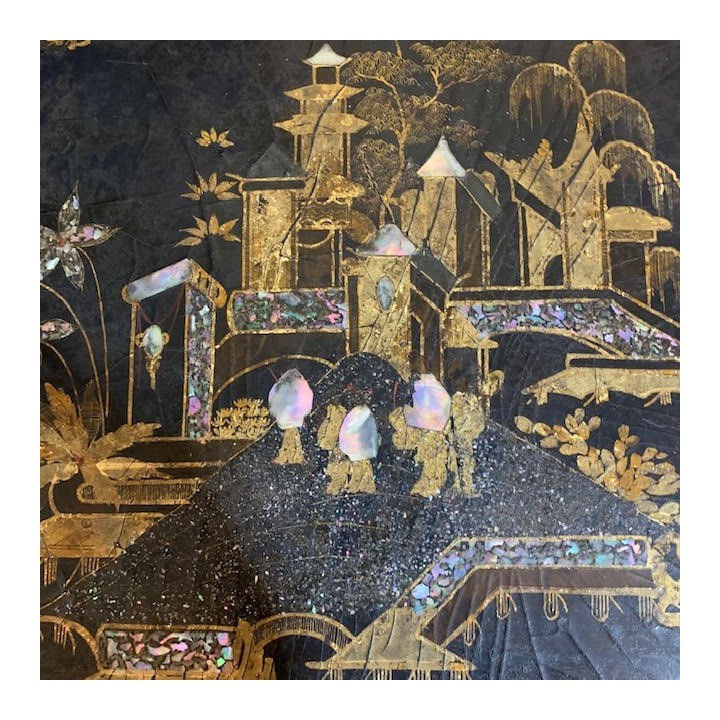 C19th Dropside Chinoisserie Table