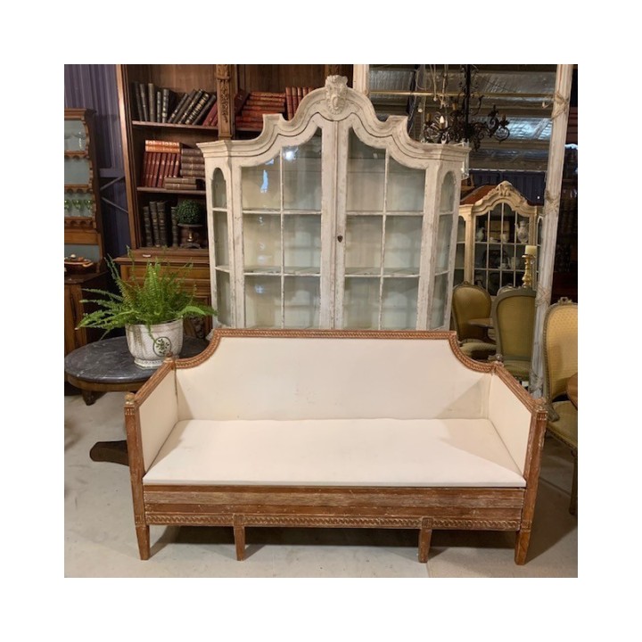 C19th Swedish Gustavian Settee