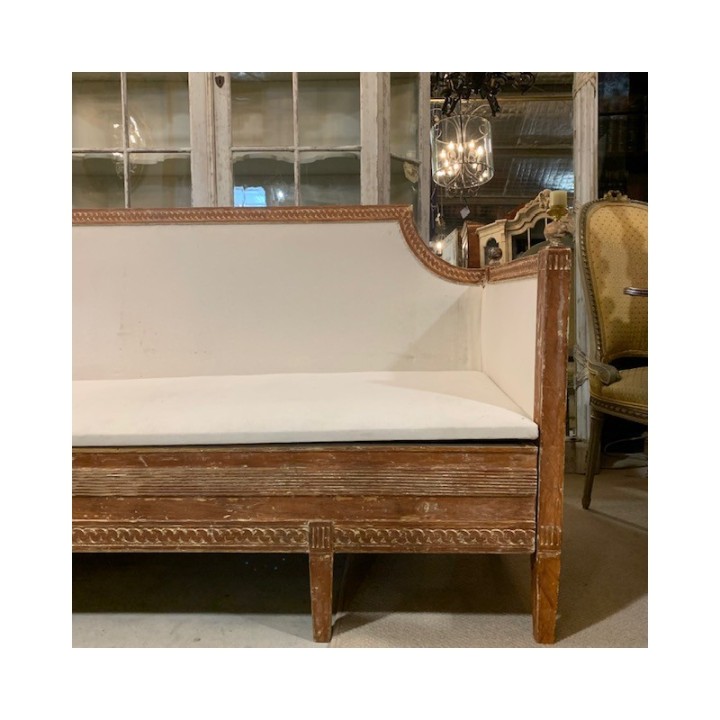 C19th Swedish Gustavian Settee