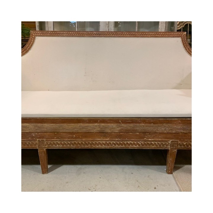 C19th Swedish Gustavian Settee