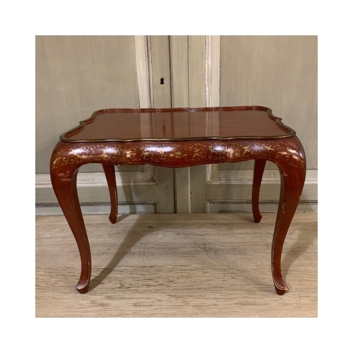 C1920 Pair of Tables Chinoiserie