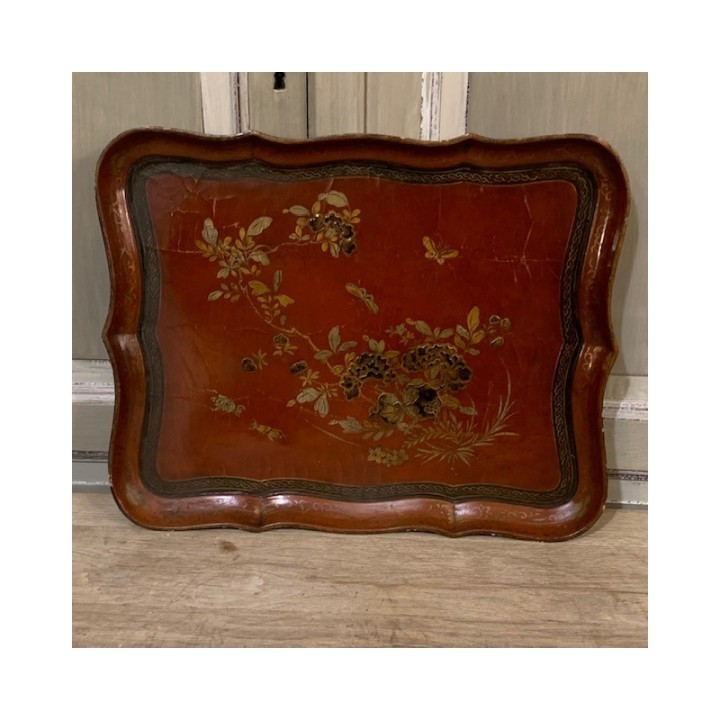 C1920 Pair of Tables Chinoiserie