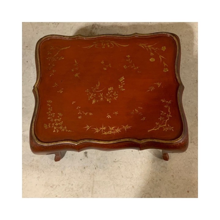 C1920 Pair of Tables Chinoiserie