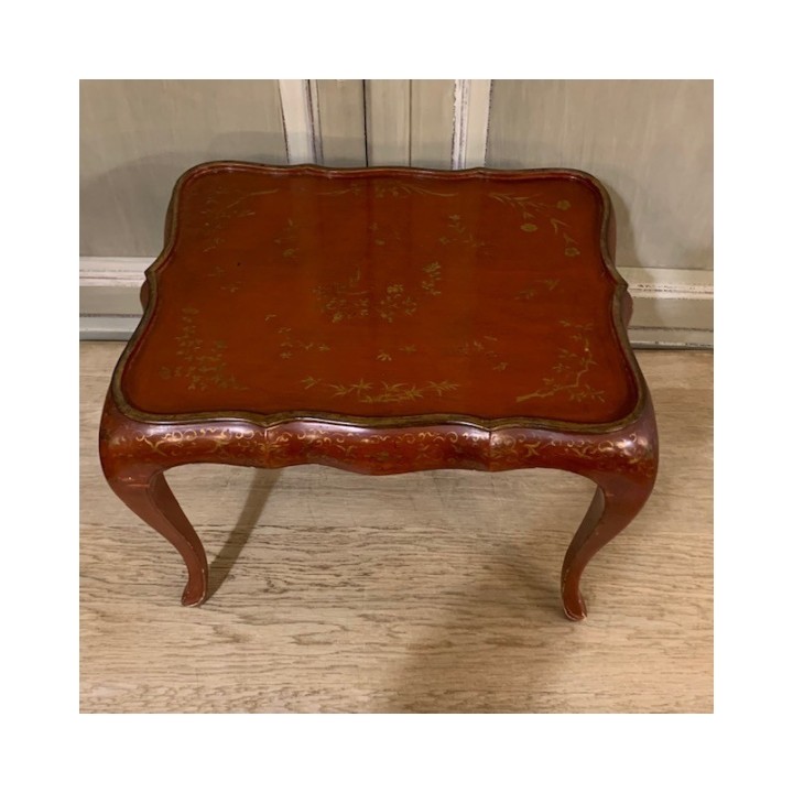 C1920 Pair of Tables Chinoiserie