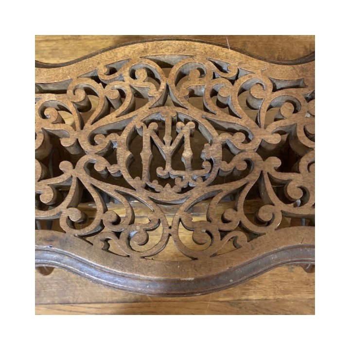 Walnut Stool Brittany C1900