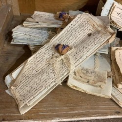 Parchment Letter Variety of C18th and C19th