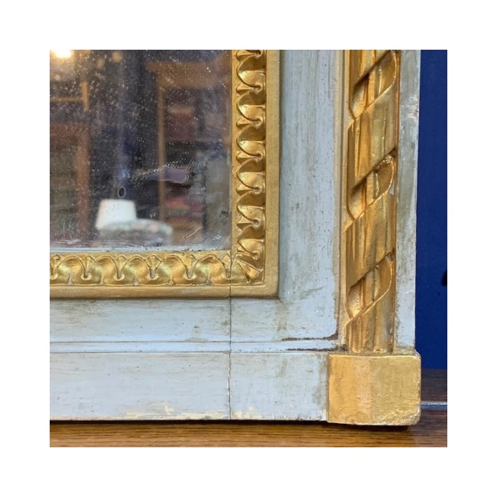 C19th French Louis XVI Style Trumeau Mirror 2200 X 1300