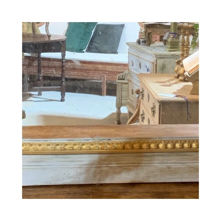 C19th French Louis XVI Style Trumeau Mirror 2200 X 1300