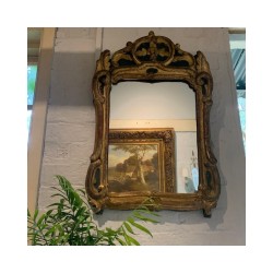C18th Louis Period Mirror Gilded