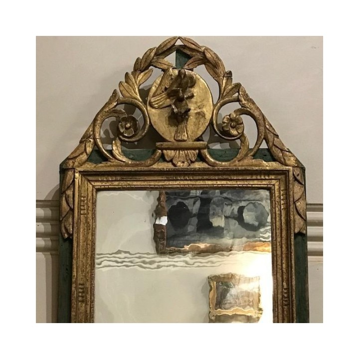 C18th French Gilded Mirror