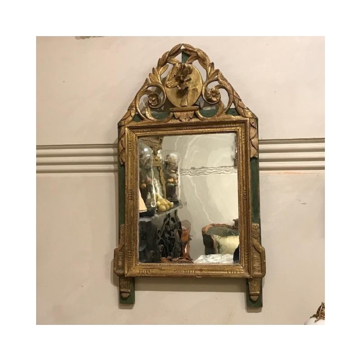 C18th French Gilded Mirror