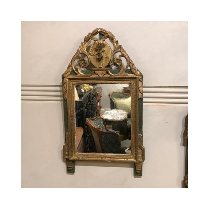 C18th French Gilded Mirror