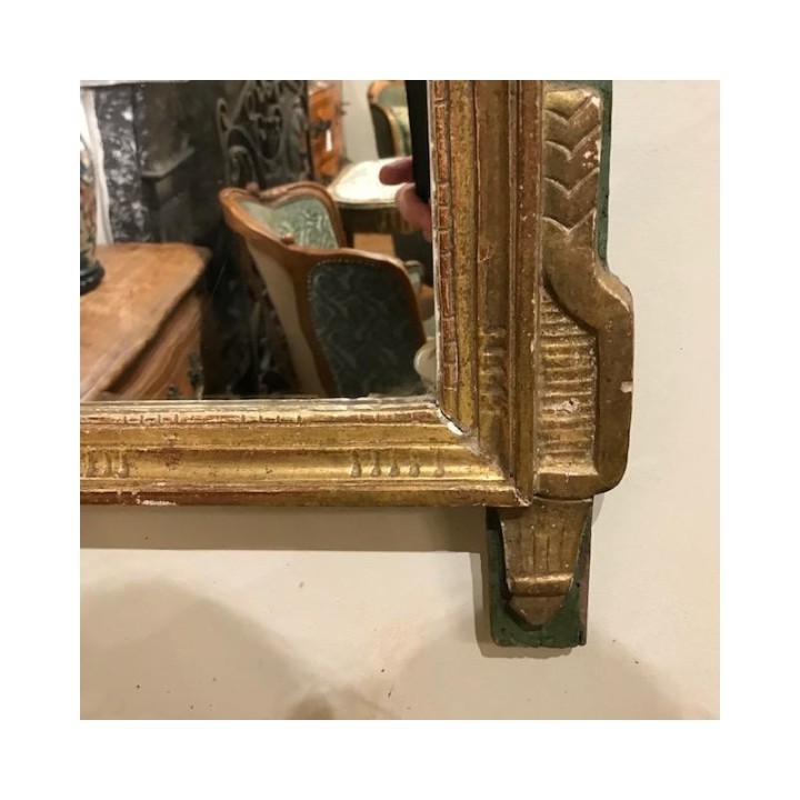 C18th French Gilded Mirror