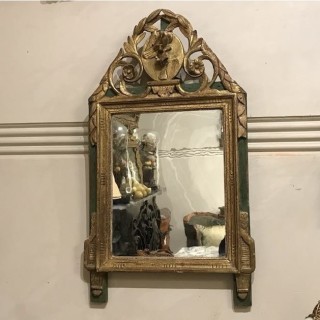 C18th French Gilded Mirror
