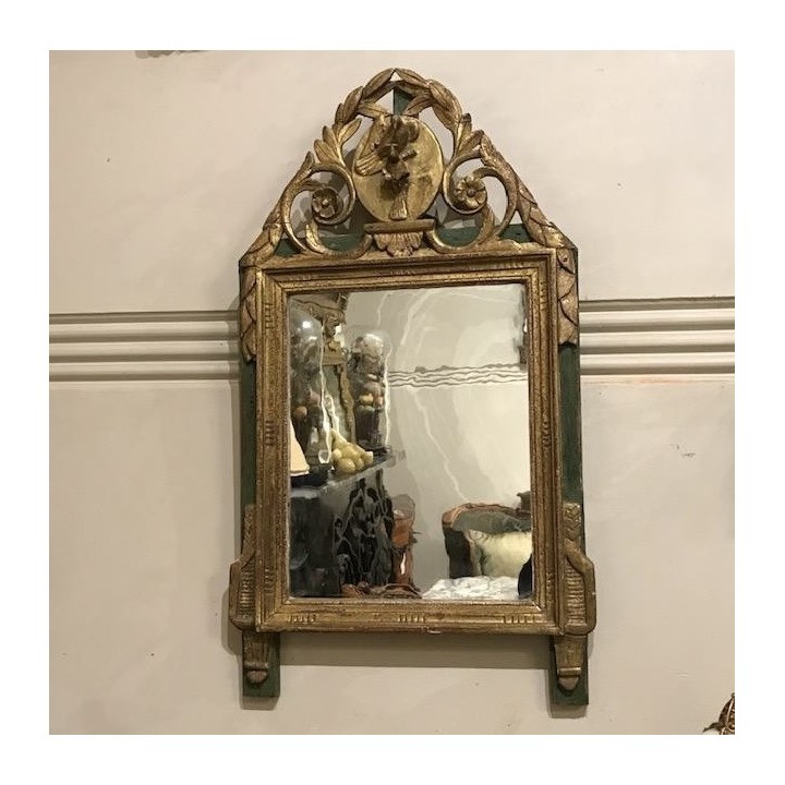 C18th French Gilded Mirror