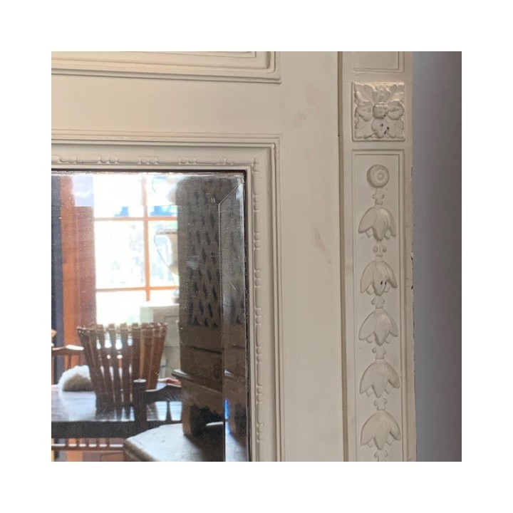 C19th French Painted Magnificent Trumeau Mirror 2680 X 1360